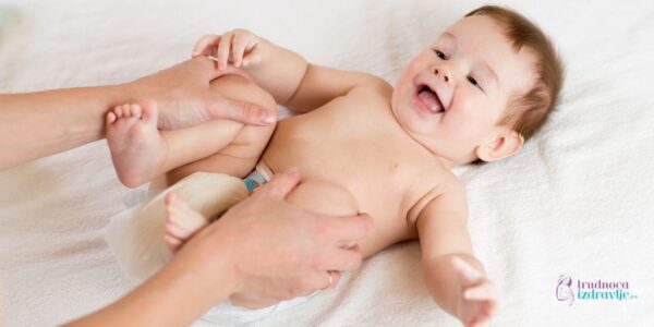 Bliskost roditelja i bebe kroz masažu bebe