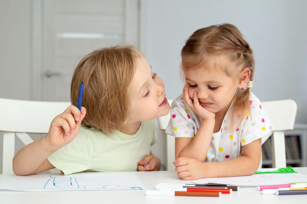 deca prikazuju prostor i oblike na crtežu