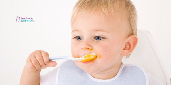 Kako se bebi uvodi mešovita ishrana, količina obroka