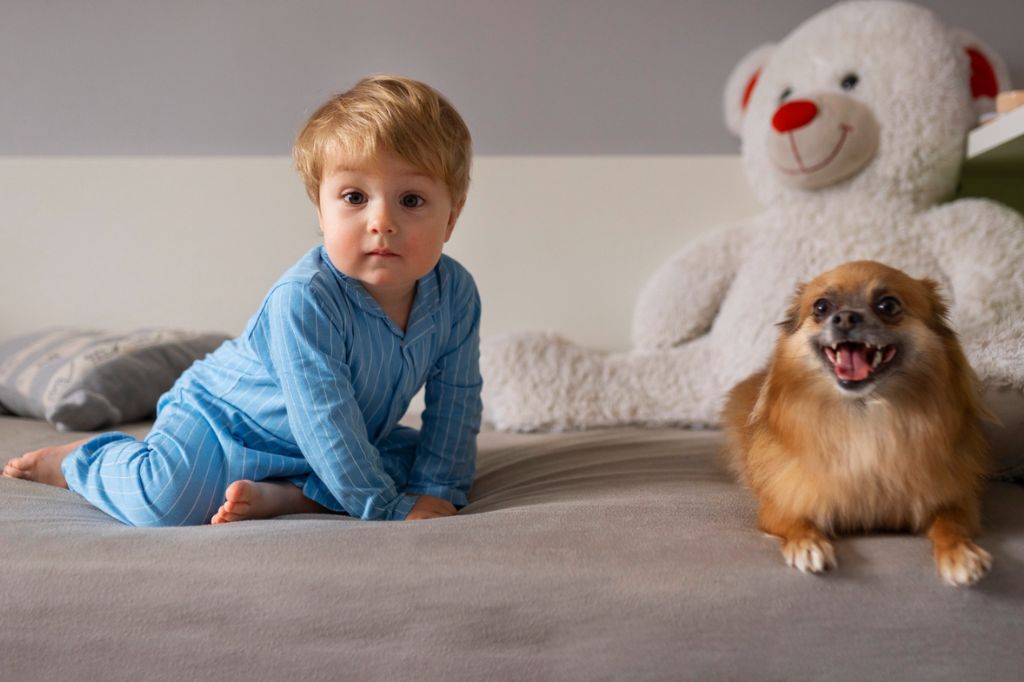 Ljubimci i mala deca u kući
