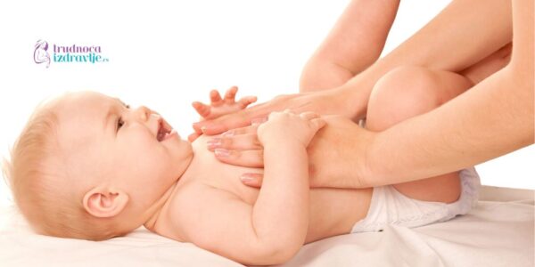 Masaža Kada Beba ima Grčeve u Stomaku