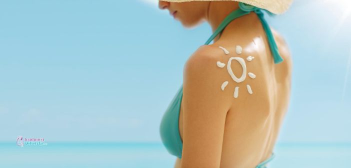 Zaštita kože žene od sunca