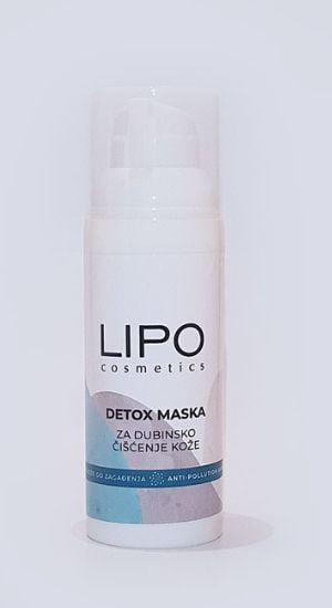 LIPO DETOX Kolekcija Lipo Kozmetike - detox kozmetika maska