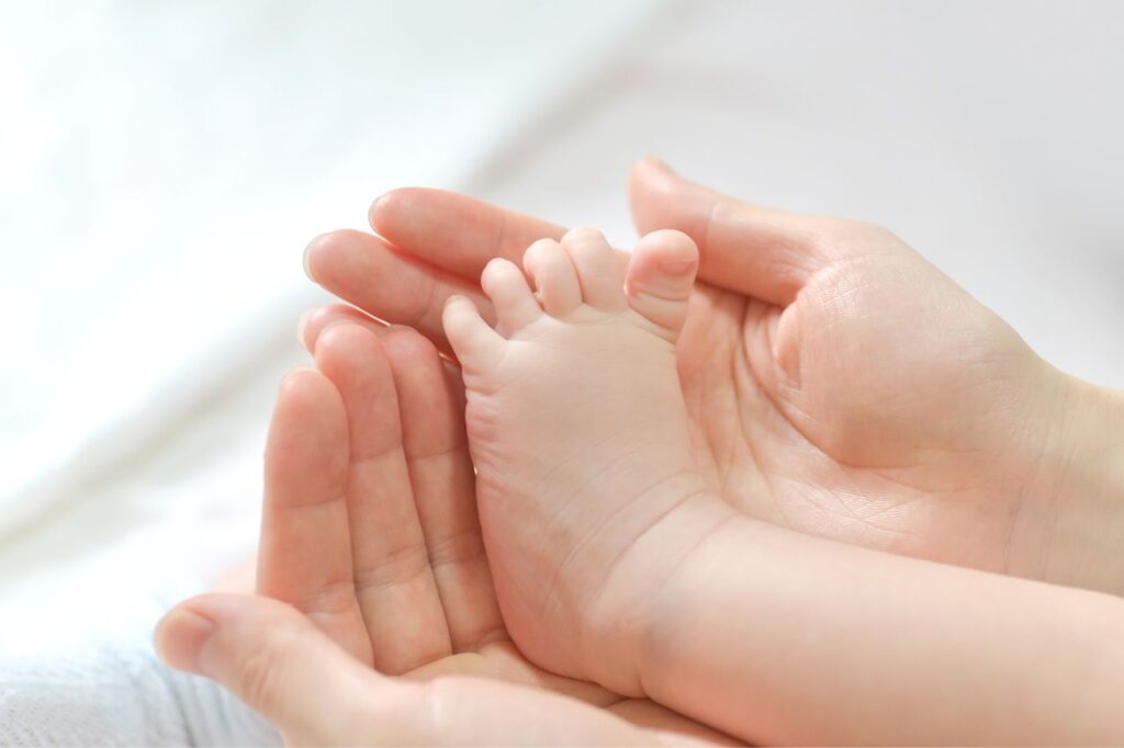 Refleksologija stopala bebe