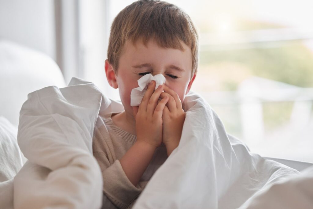 Virus gripa kod dece