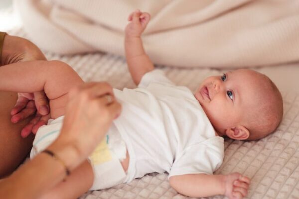 zelena stolica kod beba i dece