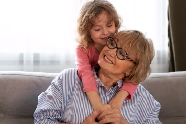 dete prespava kod bake