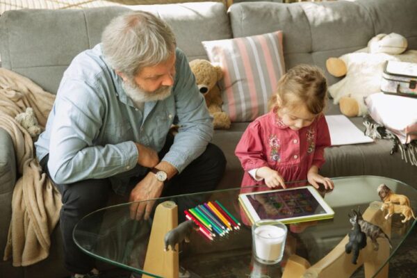 dete prespava kod bake